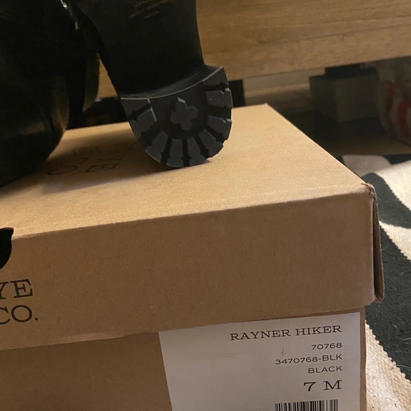 Black Frye Rayner Hiker Boots - Picture 6 of 6